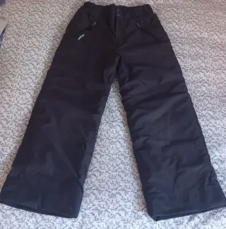 Pantalón de esquí niño/a color gris oscuro