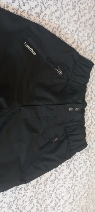 Pantalón de esquí niño/a color gris oscuro