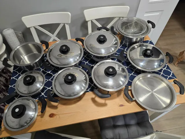 Batería Cocina Acero Inoxidable AMC