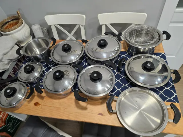 Batería Cocina Acero Inoxidable AMC