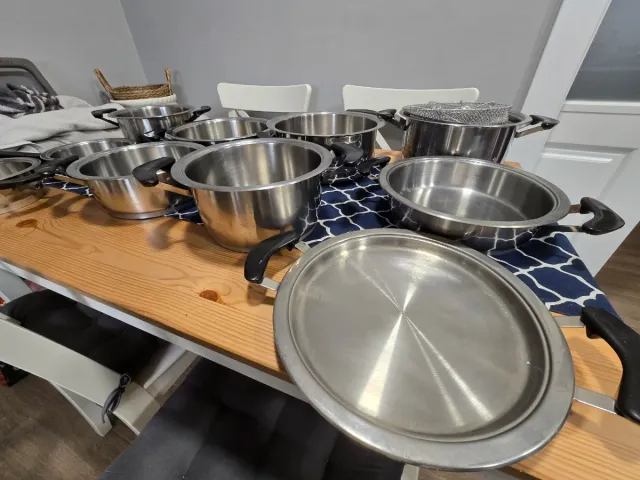 Batería Cocina Acero Inoxidable AMC