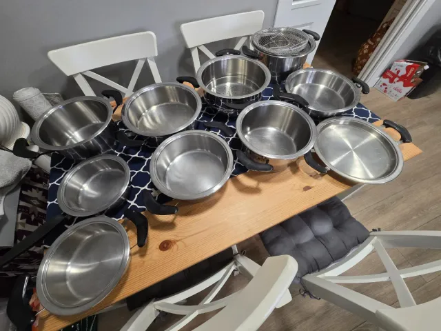 Batería Cocina Acero Inoxidable AMC