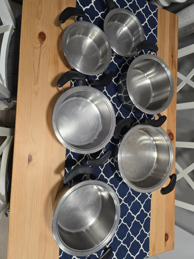 Batería Cocina Acero Inoxidable AMC