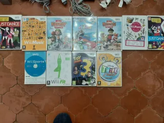 Nintendo Wii con Accesorios y Juegos