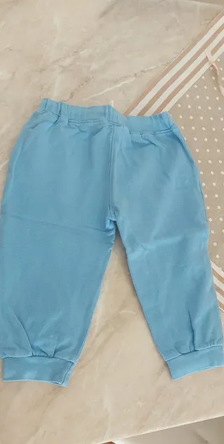 Pantaloni tuta bambino Mickey Mouse azzurri
