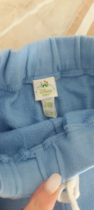 Pantaloni tuta bambino Mickey Mouse azzurri