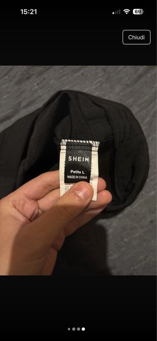 Shorts neri eleganti con tasche