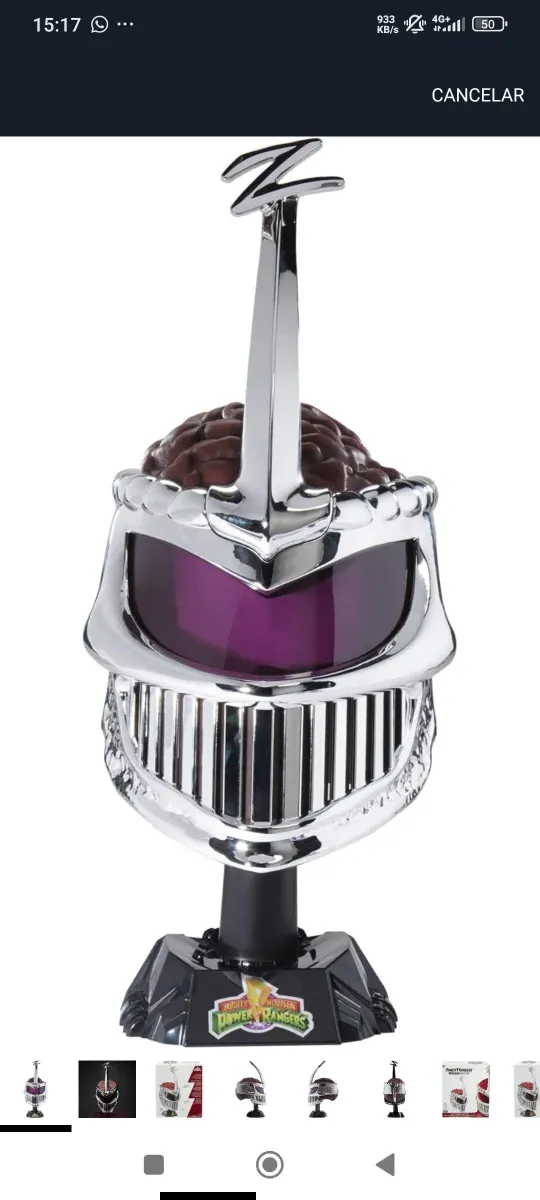 Casco Lord Zedd Hasbro