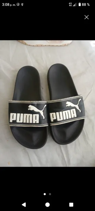 Chanclas Puma Negras