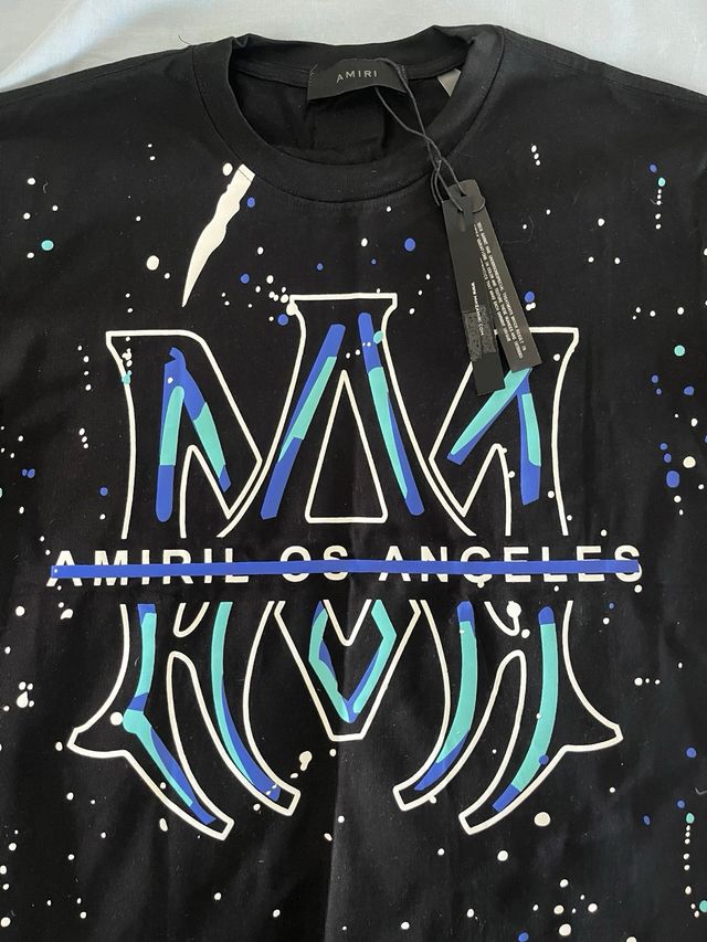 Camiseta Amiri Negra 