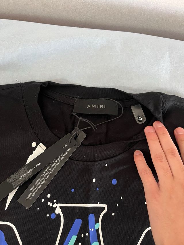 Camiseta Amiri Negra 