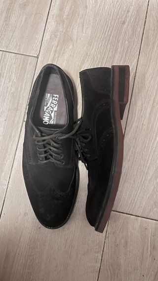 Zapatos Salvatore Ferragamo Negros made in ITALY