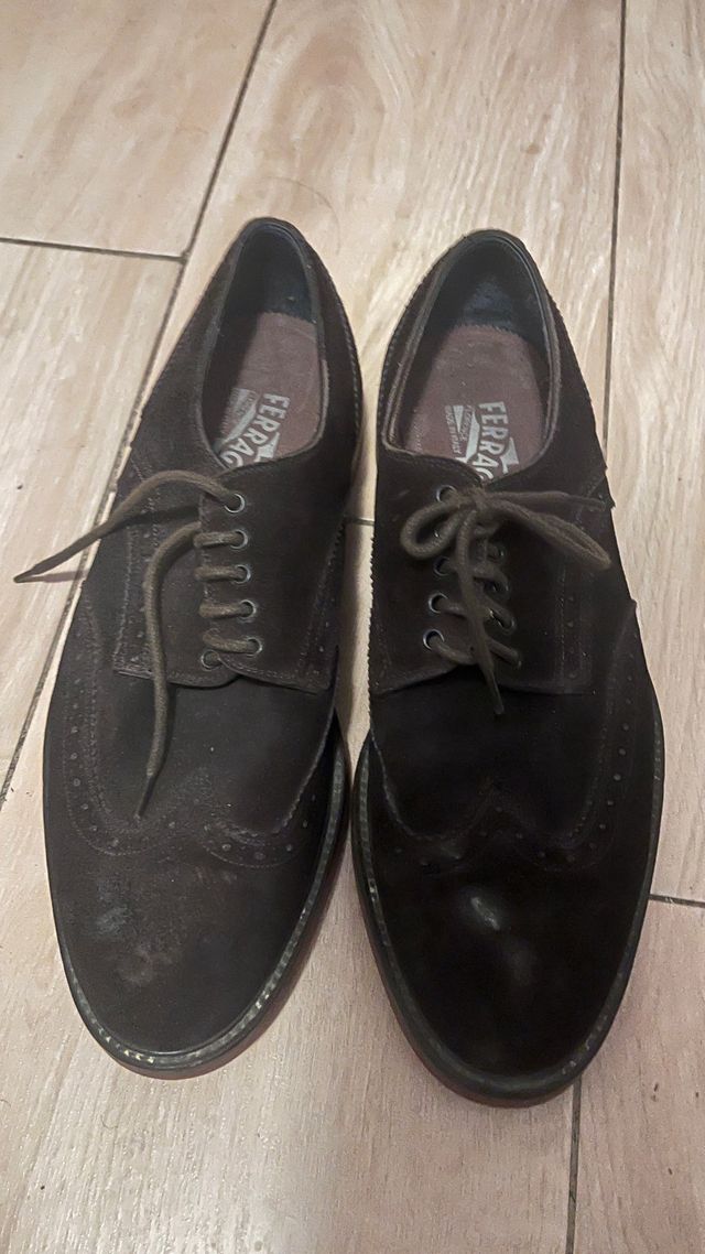 Zapatos Salvatore Ferragamo Negros made in ITALY