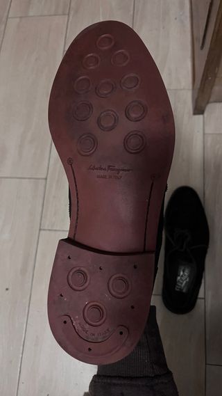 Zapatos Salvatore Ferragamo Negros made in ITALY