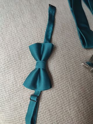 Corbata, Pajarita de niño, Gemelos y flor