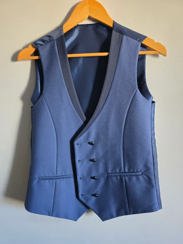 Traje Novio Arax Gazzó Azul