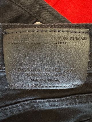Pantalones Jack & Jones Negros W32