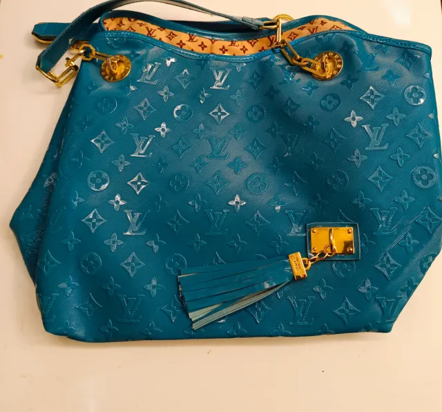 Bolso Louis Vuitton Turquesa Monograma