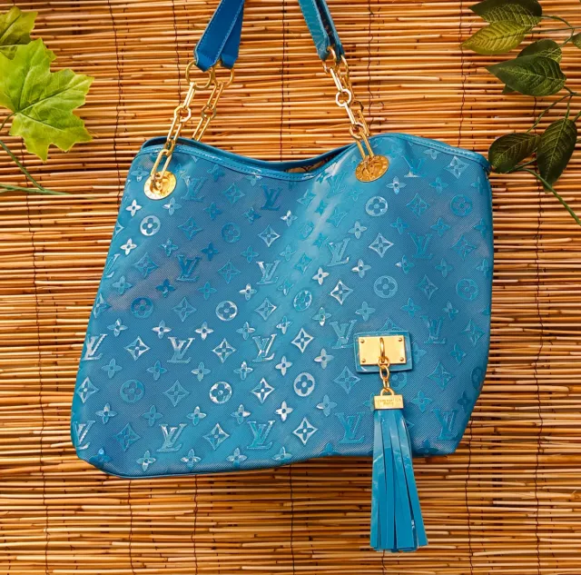 Bolso Louis Vuitton Turquesa Monograma