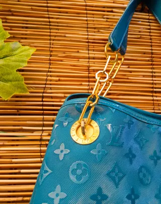 Bolso Louis Vuitton Turquesa Monograma