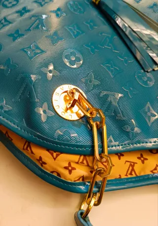 Bolso Louis Vuitton Turquesa Monograma