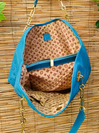 Bolso Louis Vuitton Turquesa Monograma