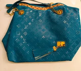 Bolso Louis Vuitton Turquesa Monograma