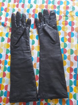 Guantes cuero mujer