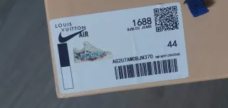 Louis Vuitton x Nike Air Force 1 Talla 44