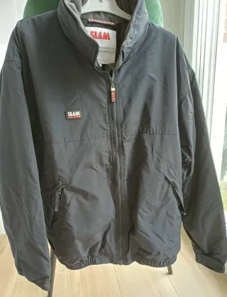 Cazadora Slam Hombre Negra