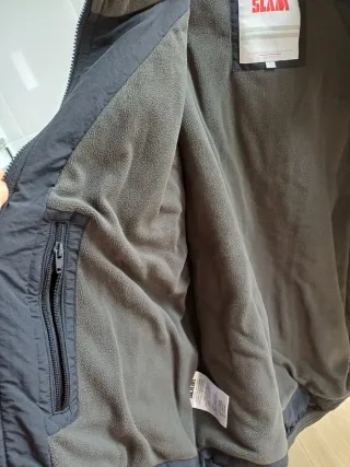 Cazadora Slam Hombre Negra