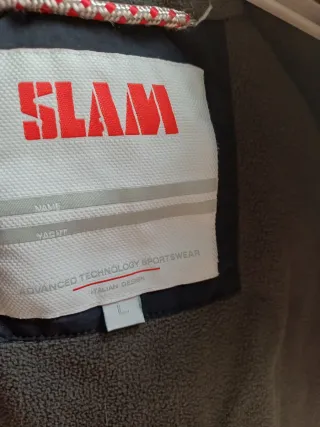 Cazadora Slam Hombre Negra