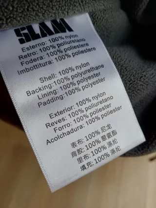 Cazadora Slam Hombre Negra