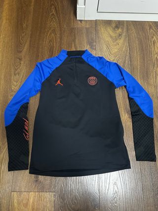 Sudadera PSG Jordan Negra Azul Roja