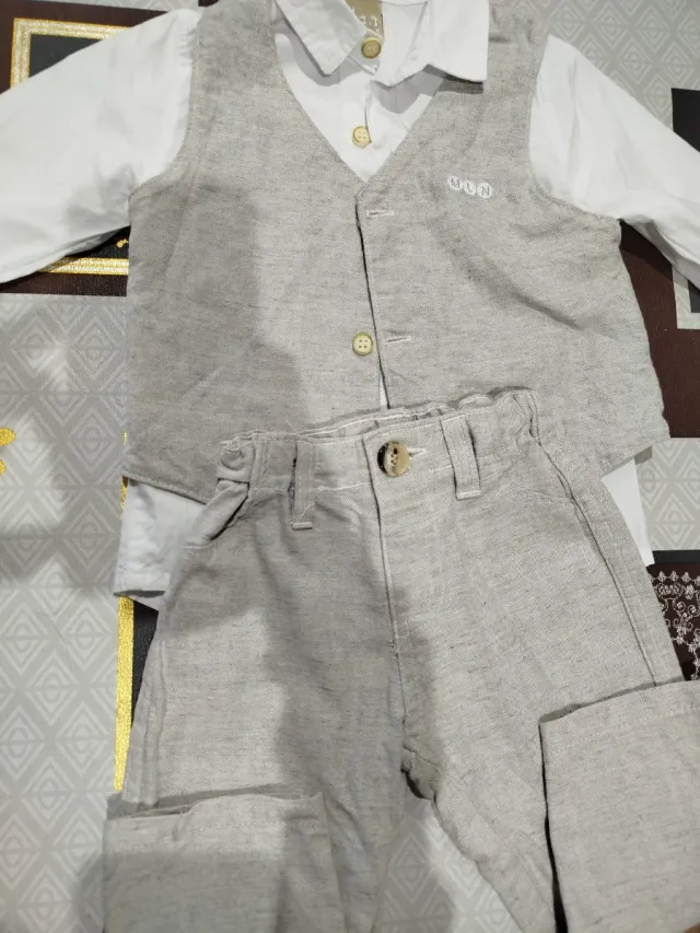 Conjunto de vestir para niño t.1 año