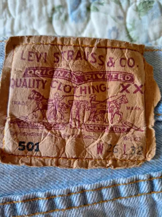 Jeans Levi's 501 ragazzo W26 L32