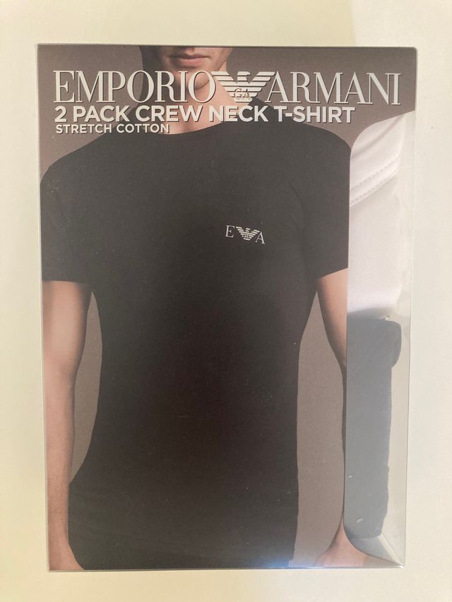 Pack 2 Camisetas Emporio Armani nuevo con etiqueta