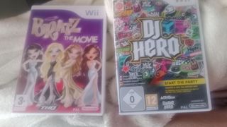 DJ Hero y Bratz The Movie Wii