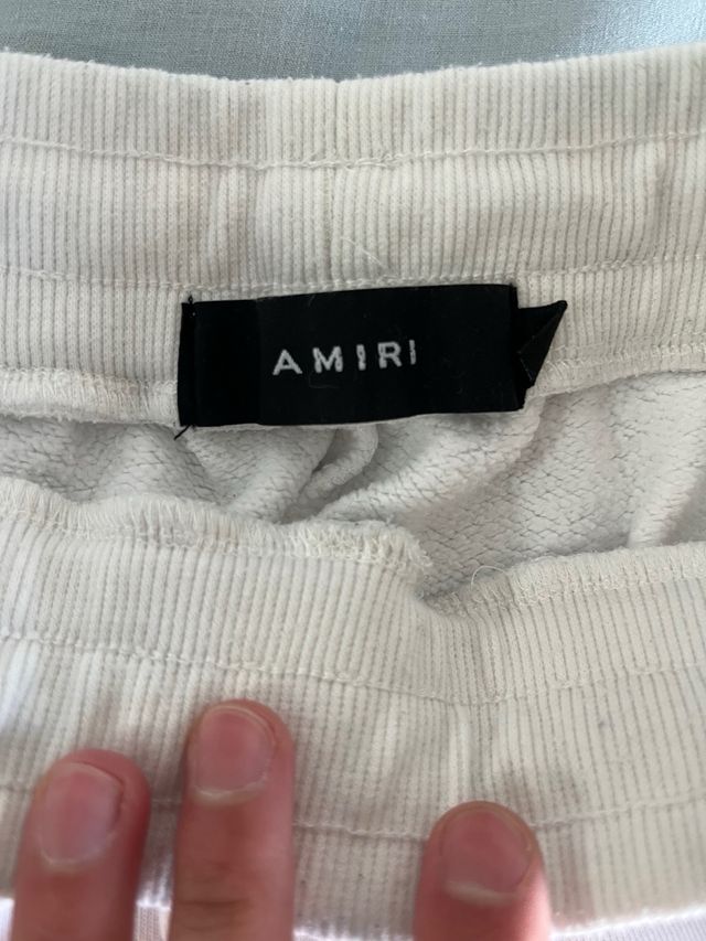 Pantalón corto Amiri blanco