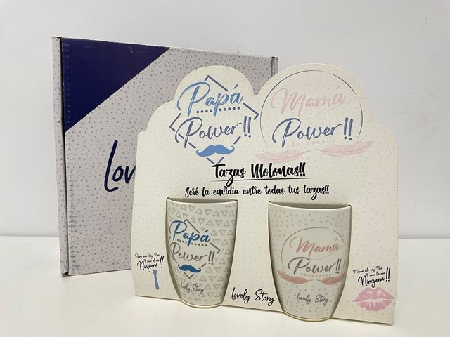 Tazas Papá Power y Mamá Power