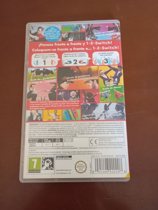 Juego 1,2 Switch + correas