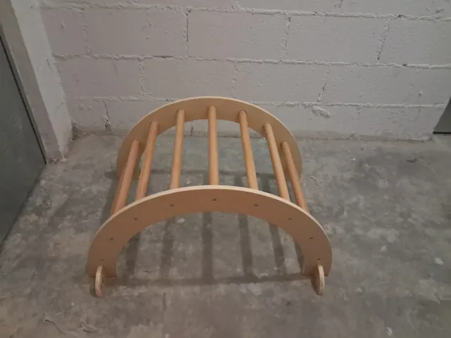 Arco y rampa Montessori madera