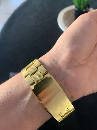 Pack 2 Relojes Geneva Dorados