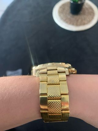 Pack 2 Relojes Geneva Dorados