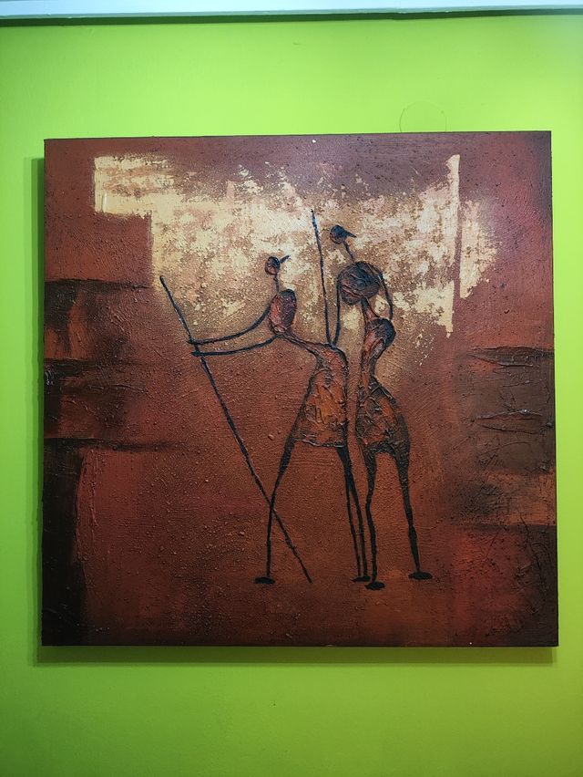 Cuadro Africano Gigante