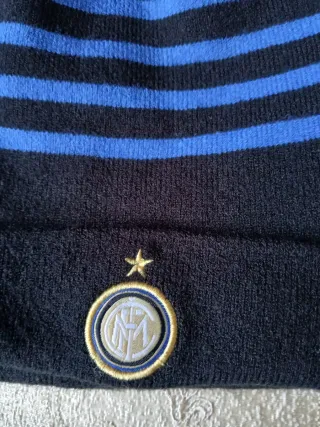 Berretto Inter con pon pon Nike