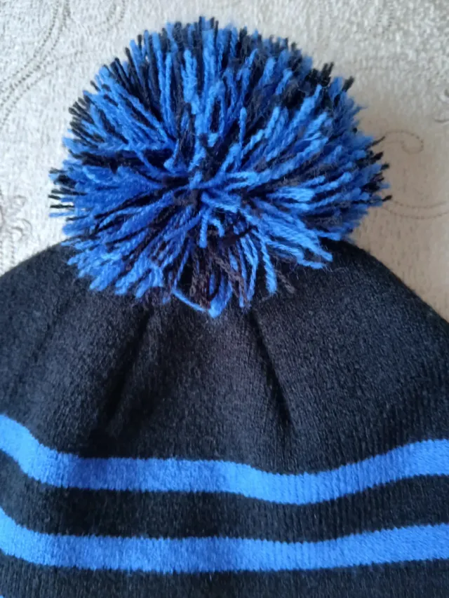 Berretto Inter con pon pon Nike