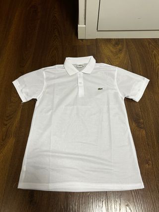 Polo Lacoste Blanco
