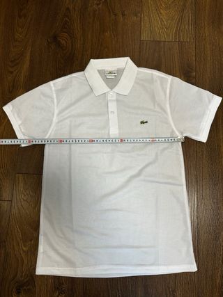 Polo Lacoste Blanco