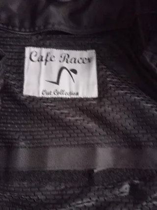 Chaqueta de cuero para motos talla S